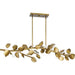 Progress Lighting Laurel Collection Seven-Light Linear Chandelier Gold Ombre (P400361-204)