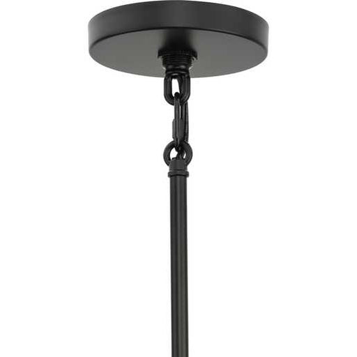 Progress Lighting Rivera Collection Five-Light Chandelier Matte Black (P400363-31M)