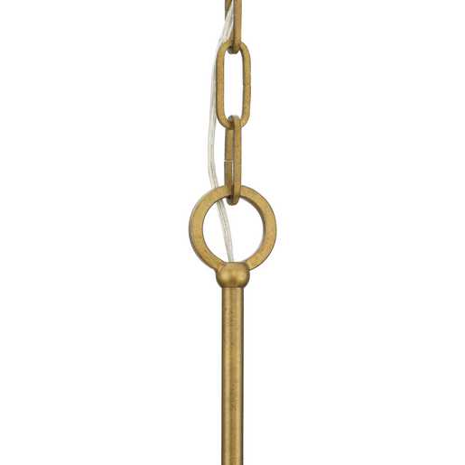 Progress Lighting Loretta Collection Six-Light Chandelier Gold Ombre (P400364-204)