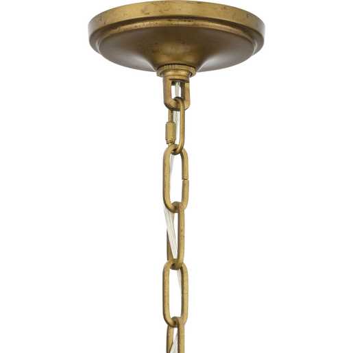 Progress Lighting Loretta Collection Six-Light Chandelier Gold Ombre (P400364-204)
