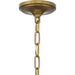 Progress Lighting Loretta Collection Six-Light Chandelier Gold Ombre (P400364-204)