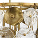 Progress Lighting Loretta Collection Six-Light Chandelier Gold Ombre (P400364-204)