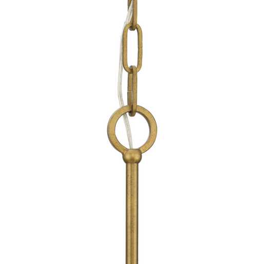 Progress Lighting Loretta Collection Nine-Light Chandelier Gold Ombre (P400365-204)