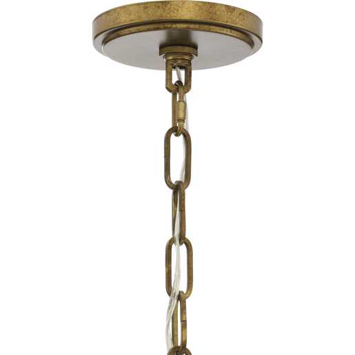 Progress Lighting Chevall Collection Six-Light Chandelier Gold Ombre (P400367-204)