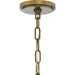 Progress Lighting Chevall Collection Six-Light Chandelier Gold Ombre (P400367-204)