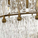 Progress Lighting Chevall Collection Six-Light Chandelier Gold Ombre (P400367-204)