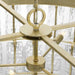 Progress Lighting Chevall Collection Nine-Light Chandelier Gilded Silver (P400368-176)