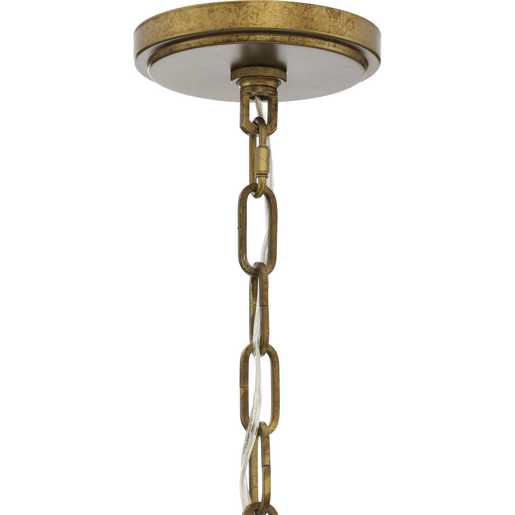 Progress Lighting Chevall Collection Nine-Light Chandelier Gold Ombre (P400368-204)