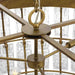 Progress Lighting Chevall Collection Nine-Light Chandelier Gold Ombre (P400368-204)