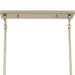 Progress Lighting Lusail Collection Eight-Light Linear Chandelier Soft Gold (P400369-205)