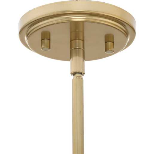 Progress Lighting Pinellas Collection Eight-Light Chandelier Soft Gold (P400373-205)