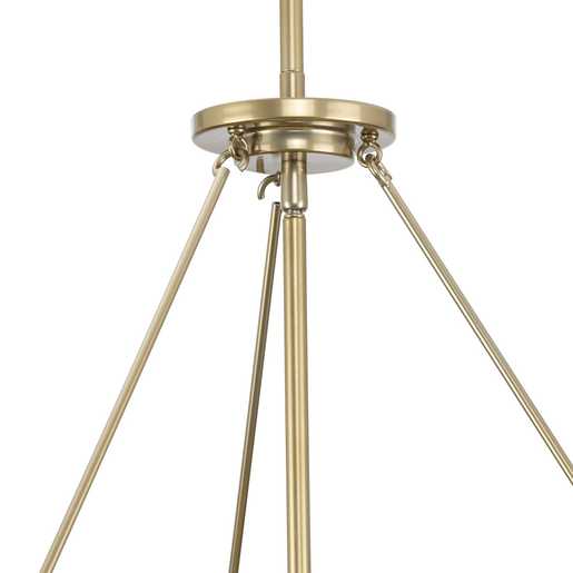 Progress Lighting Lusail Collection Thirteen-Light Chandelier Soft Gold (P400377-205)