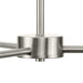 Progress Lighting Haas Collection Six-Light Chandeleier Brushed Nickel (P400378-009)