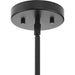 Progress Lighting Haas Collection Six-Light Chandelier Matte Black (P400378-31M)