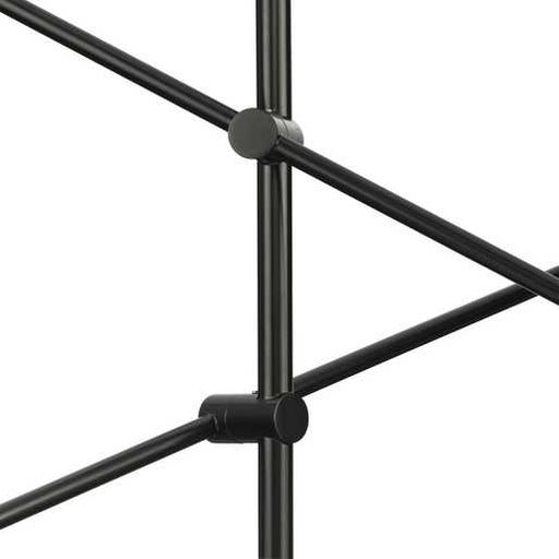 Progress Lighting Cornett Collection Six-Light Chandelier Matte Black (P400380-31M)