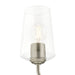 Progress Lighting 94400440009 Celino Collection 3-Light Chandelier Brushed Nickel With Clear Glass Shades (P400440-009)