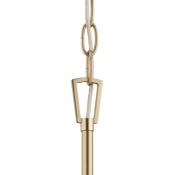 Progress Lighting 94400440177 Celino Collection 3-Light Chandelier Champagne Bronze With Clear Glass Shades (P400440-177)