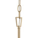 Progress Lighting 94400440177 Celino Collection 3-Light Chandelier Champagne Bronze With Clear Glass Shades (P400440-177)