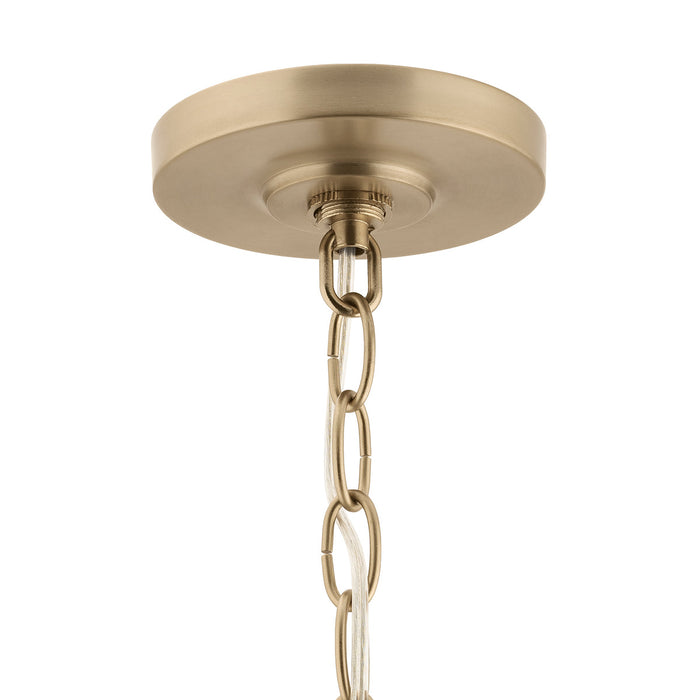 Progress Lighting 94400442177 Celino Collection 5-Light Chandelier Champagne Bronze With Clear Glass Shades (P400442-177)