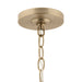 Progress Lighting 94400442177 Celino Collection 5-Light Chandelier Champagne Bronze With Clear Glass Shades (P400442-177)