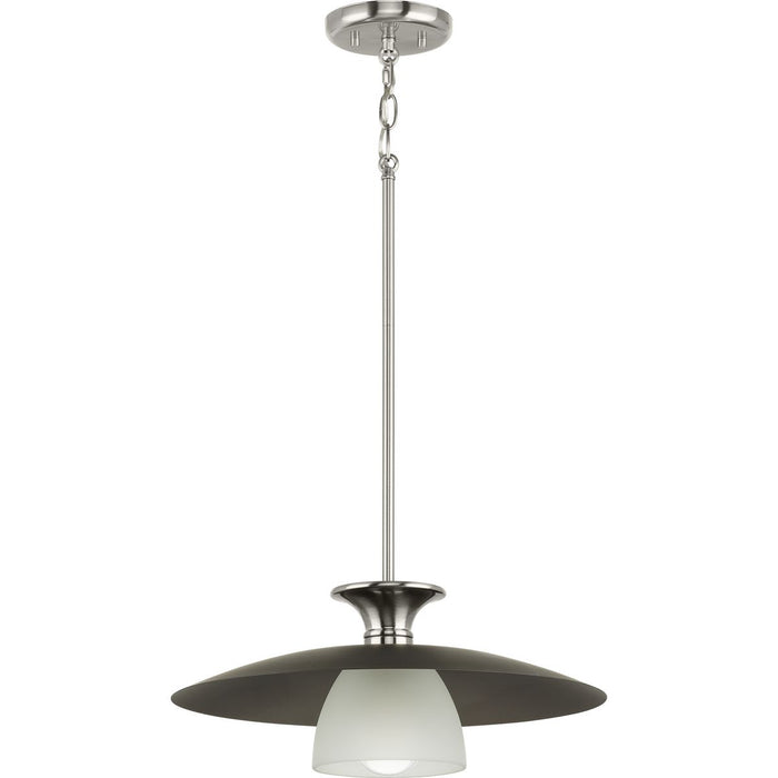 Progress Lighting Trimble Collection One-Light Pendant Brushed Nickel (P500394-009)