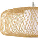 Progress Lighting Cordova Collection One-Light Pendant Natural Rattan (P500397-201)