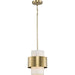 Progress Lighting Silva Collection One-Light Pendant Brushed Bronze (P500398-109)