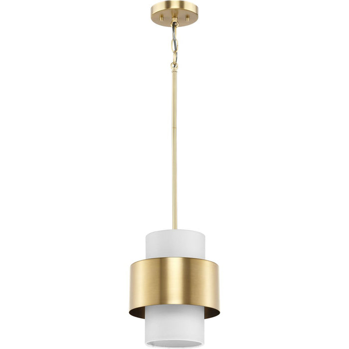 Progress Lighting Silva Collection One-Light Pendant Brushed Bronze (P500398-109)