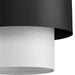 Progress Lighting Silva Collection One-Light Pendant Matte Black (P500398-31M)