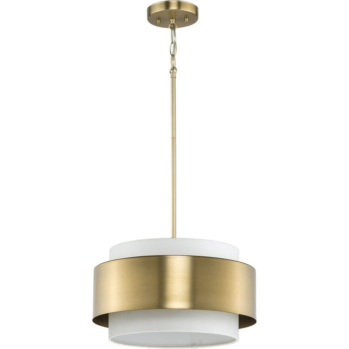 Progress Lighting Silva Collection Three-Light Pendant Brushed Bronze (P500399-109)