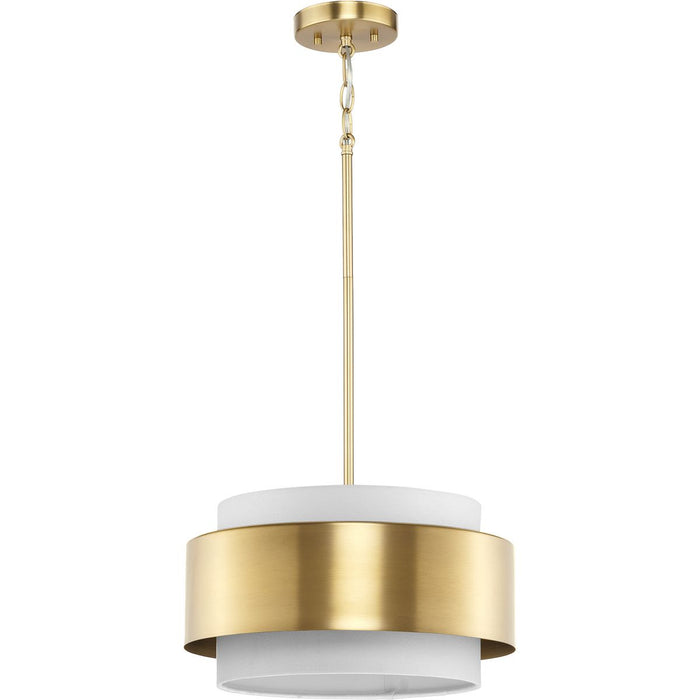 Progress Lighting Silva Collection Three-Light Pendant Brushed Bronze (P500399-109)