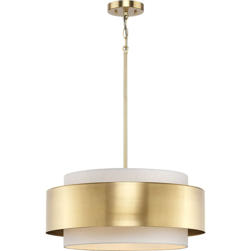 Progress Lighting Silva Collection Three-Light Pendant Brushed Bronze (P500400-109)