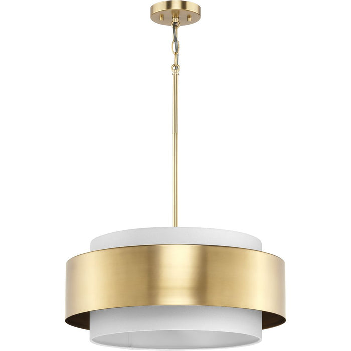 Progress Lighting Silva Collection Three-Light Pendant Brushed Bronze (P500400-109)