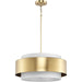 Progress Lighting Silva Collection Three-Light Pendant Brushed Bronze (P500400-109)