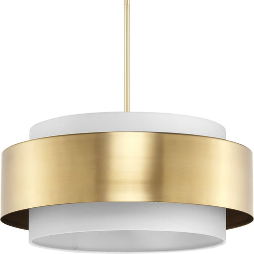 Progress Lighting Silva Collection Three-Light Pendant Brushed Bronze (P500400-109)