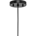 Progress Lighting Garris Collection One-Light Mini-Pendant Matte Black (P500406-31M)