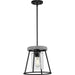 Progress Lighting Laramie Collection One-Light Pendant Matte Black (P500413-31M)