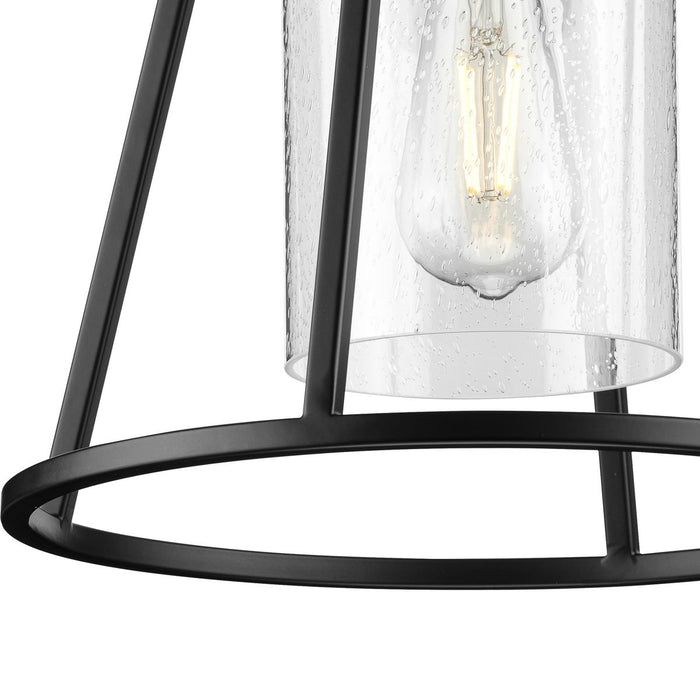 Progress Lighting Laramie Collection One-Light Pendant Matte Black (P500413-31M)