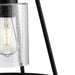 Progress Lighting Laramie Collection One-Light Pendant Matte Black (P500413-31M)