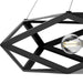 Progress Lighting Saucedo Collection Five-Light Pendant Matte Black (P500422-31M)