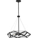 Progress Lighting Saucedo Collection Five-Light Pendant Matte Black (P500422-31M)