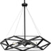 Progress Lighting Saucedo Collection Five-Light Pendant Matte Black (P500422-31M)