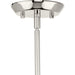 Progress Lighting Clarion Collection One-Light Pendant Polished Nickel (P500429-104)