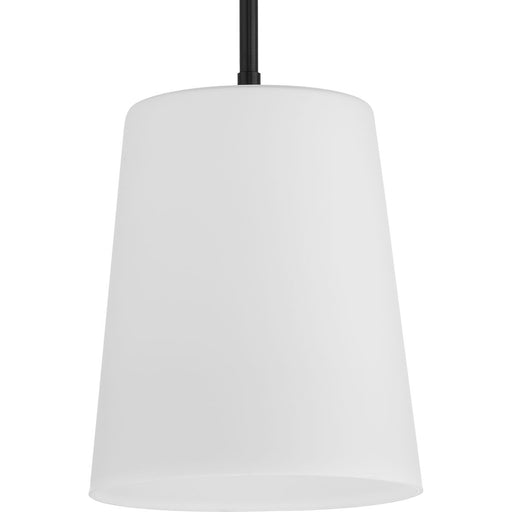 Progress Lighting Clarion Collection One-Light Pendant Matte Black (P500429-31M)