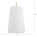 Progress Lighting Clarion Collection One-Light Pendant Satin Brass (P500430-012)