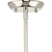 Progress Lighting Clarion Collection One-Light Pendant Polished Nickel (P500430-104)