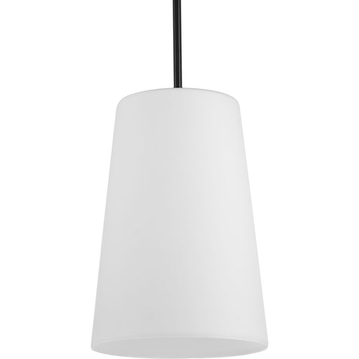 Progress Lighting Clarion Collection One-Light Pendant Matte Black (P500430-31M)