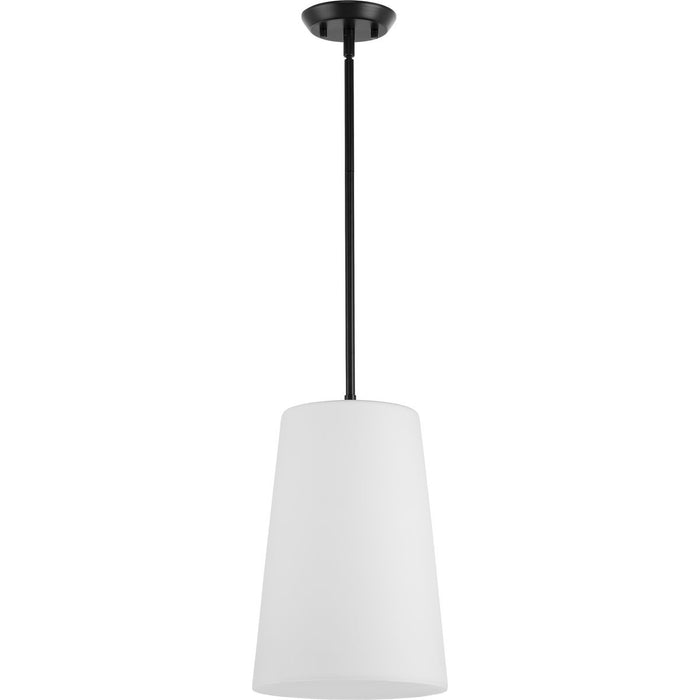 Progress Lighting Clarion Collection One-Light Pendant Matte Black (P500430-31M)