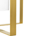 Progress Lighting Vertex Collection One-Light Foyer Fixture Brushed Gold (P500431-191)