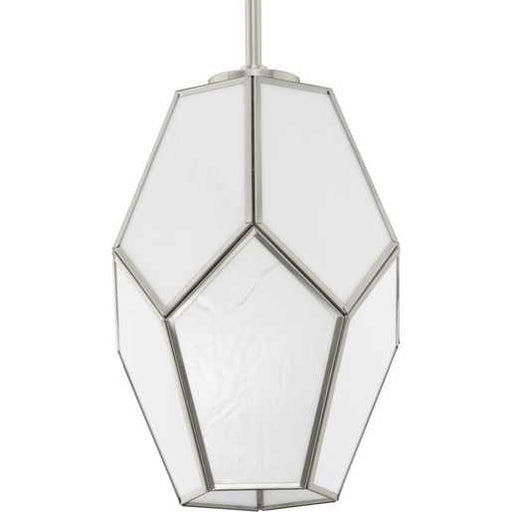 Progress Lighting Latham Collection One-Light Pendant Brushed Nickel (P500435-009)